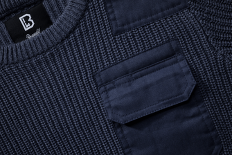 Brandit children&#039;s BW pullover, navy blue