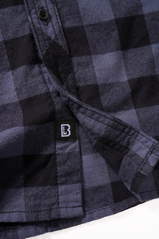 Brandit children&amp;#39;s shirt with long sleeves, black gray