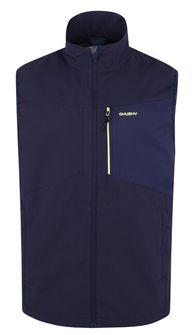 HUSKY men&#039;s softshell vest Salien M, dark blue