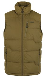 HUSKY men&#039;s down vest with zip Deep M, dark khaki