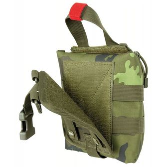 MFH Pouch, First Aid, small, MOLLE IFAK, M 95 CZ camo