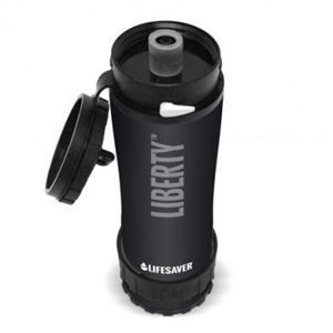 LifeSaver filter and cleaning bottle for water, 400ml, black