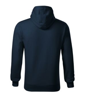 Malfini cape men&#039;s sweatshirt with hood, dark blue