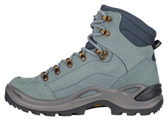 Lowa Renegade GTX Mid Ls trekking shoes, iceblue/salmon