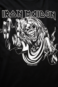 Brandit Iron Maiden T-shirt Eddy Glow, black