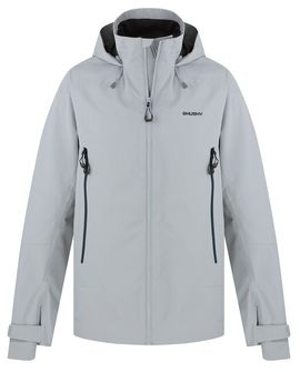 HUSKY men&#039;s outdoor jacket Nakron M, light grey