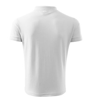 Malfini pique polo men&#039;s polo shirt, white