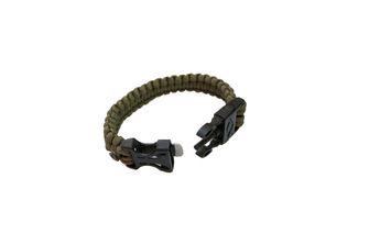 Origin Outdoors Bracelet Paracord Survival Bracelet with signal whistle and fire steel
