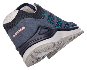 Lowa Maddox GTX Lo Ls sneakers, steel blue/rose