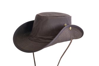 Origin Outdoors Crushable Hat Oilskin, Brown