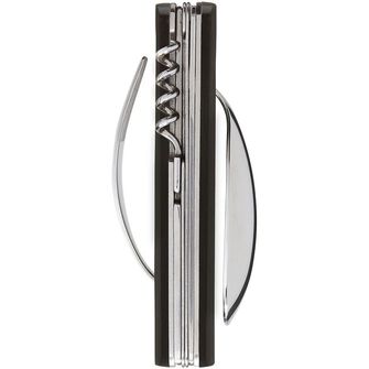 Akinod A02M00004 Multifunctional cutlery 13H25, ebony wood, mirror shine