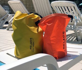 Basicnature 210t light waterproof backpack 5 l orange