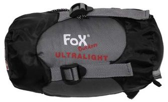FOX ultralight sleeping bag ultra light gray + 11 / + 21 ° C