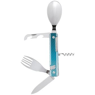 AKINOD A02M00019 Multifunction Cutlery 13H25, Mosaique Bleue