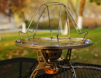 Origin Outdoors Stainless Steel Campink stove with toaster