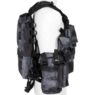 MFH Tactical Vest, various pockets, HDT-camo LE