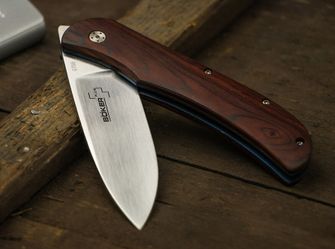 Böker Plus exskelibur I Cocobolo pocket knife 8.9 cm, Cocobolo wood, titanium