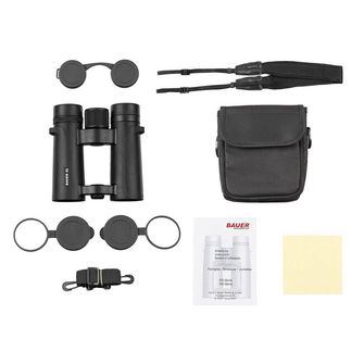 MFH BAUER Binocular, Outdoor SL, 10 x 34, waterproof, black