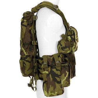 MFH Tactical Vest, various pockets, M 95 CZ camo