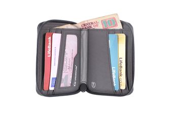 Lifeventure RFID Bi-Fold Wallet Wallet &#039;Gray