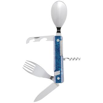 AKINOD A02M00012 Multifunction Cutlery 13H25, Downtown Bleu