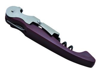 Baladeo Eco184 Allegro waiter&#039;s knife, wine handle red ABS