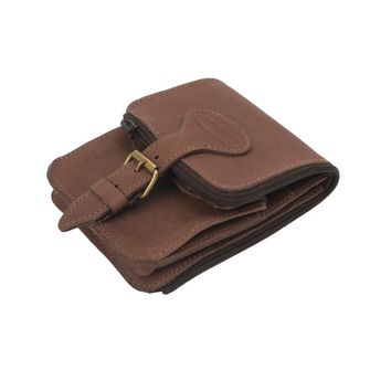 Basicnature Safe leather pocket for belt