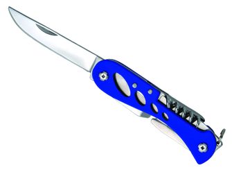 Baladeo Eco163 Barrow Multifunctional Knife Blue, 7 features, Blue