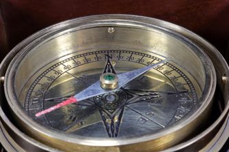 Origin Outdoors Desk Compass Marine Table Compass