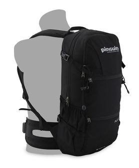 Pinguin backpack Flux 15, 15 L, Black
