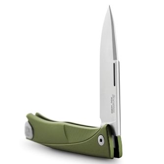 Lionsteel pocket knife with handle made of solid aluminum thrill tl and gs