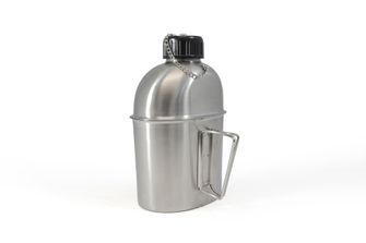 Origin Outdoors Čutora made of stainless steel 1.2 l with a glass of 0.8 l