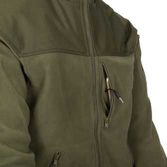 Helikon-Tex Classic Army fleece Jacket reinforced olive-black, 300g/m2