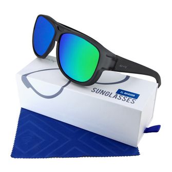 ActiveSol El Aviador Fitover-Detan Polarization Sunglasses Gray/Mirror
