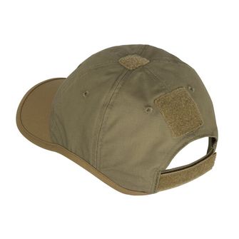 Helikon-Tex Cap with logo - PolyCotton Ripstop - Coyote / Olive Green