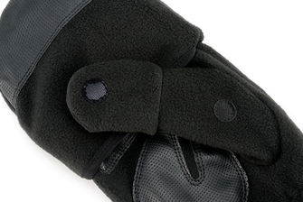 Brandit Fingerless gloves, black