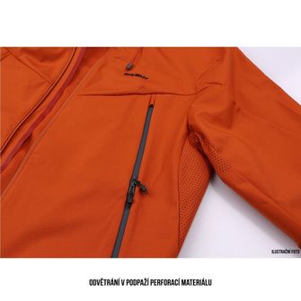HUSKY men&#039;s softshell jacket Sonny M, brick