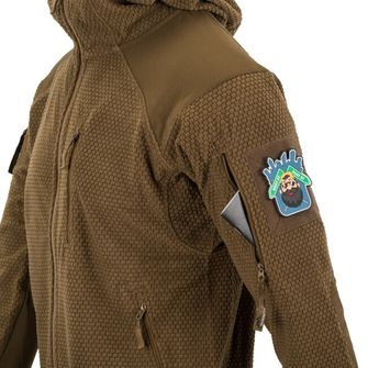 Helicon alpha hoodie flis jacket, coyote