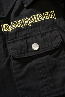 Brandit Iron Maiden Vintage FOTD Sleeveless Shirt, Black
