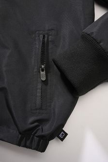 Brandit Windbreaker Frontzip baby jacket, black