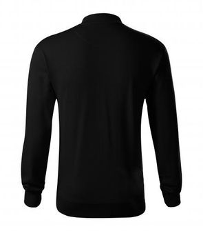 Malfini bomber men&#039;s sweatshirt, black, 320g/m2