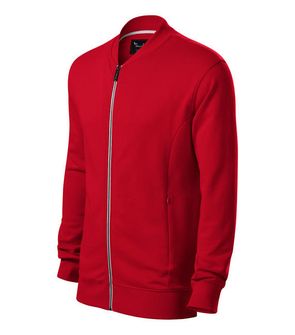 Malfini bomber men&#039;s sweatshirt, red, 320g/m2