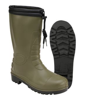 Brandit winter rubber shoes rubber boots, olive