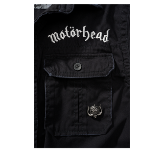 Brandit Motörhead Vintage Short Sleeve Shirt, Black