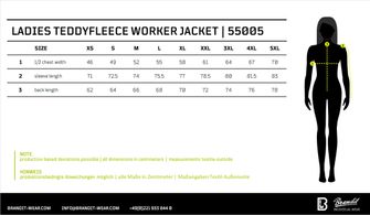 Brandit women&#039;s Teddyfleece jacket with hood, woodland