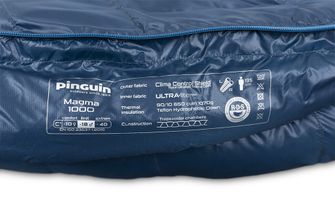 Pinguin sleeping bag Magma 1000, green