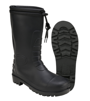 Brandit winter rubber shoes rubber boots, black