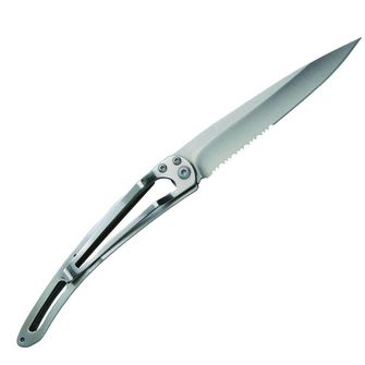 Deejo closing knife Serration Titan Carbon