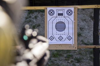 Helikon-Tex RXQT Paper Shield - practice shooting/target qualification targets - paper - set of 100 pieces