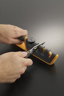 Adjustable Angle Pull-Thru Knife Sharpener (3/12)-3-step knife grinder with adjustable angle
